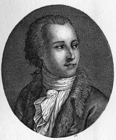 صورة لغايتانو فيلينجيري (1752-1788). فقيه ومعلم إيطالي بواسطة فنان غير معروف