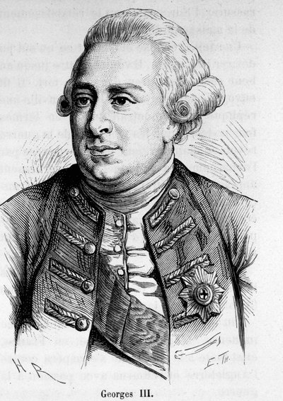 صورة لجورج الثالث (1738-1820) ، ملك بريطانيا العظمى وأيرلندا (1760-1820). بواسطة فنان غير معروف