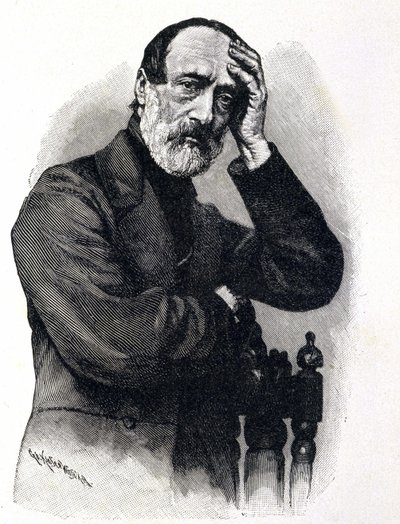 صورة جوزيبي مازيني (1805-1872) الإيطالي الوطني والثوري بواسطة فنان غير معروف