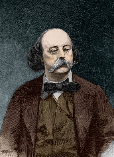 صورة لجوستاف فلوبير (1821-1880) بواسطة فنان غير معروف
