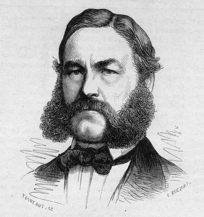 صورة هنري (هاينريش) الرحالة والمستكشف الألماني بارث 1821-1865. بواسطة فنان غير معروف