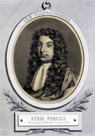 صورة هنري بورسيل (1659 - 1695) ، الملحن البريطاني. بواسطة فنان غير معروف
