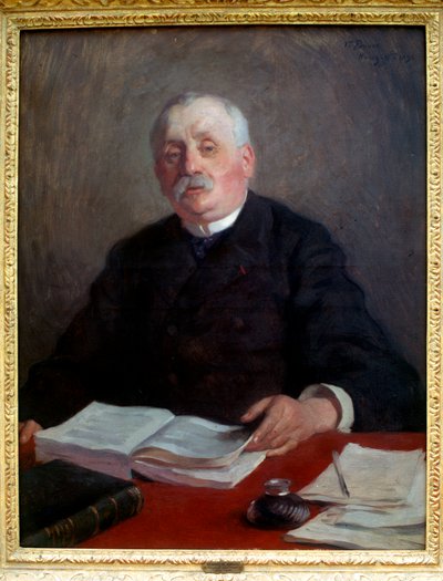 صورة شخصية للطبيب الفرنسي هيبوليت بيرنهيم (1840-1919) بواسطة فنان غير معروف