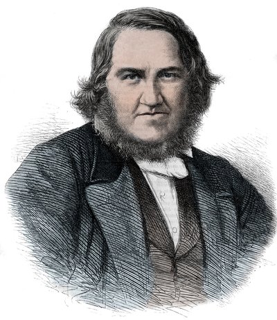 صورة لجيمس يونغ سيمبسون (1811-1870) طبيب التوليد الاسكتلندي - السير جيمس يونغ سيمبسون بواسطة فنان غير معروف