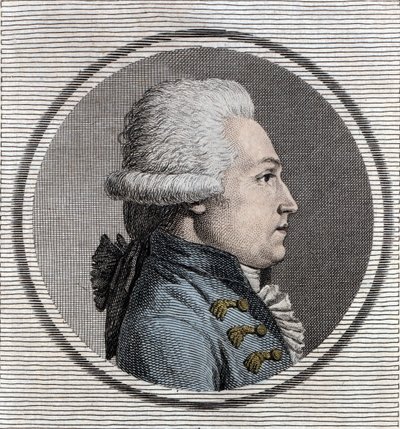صورة جان كزافييه (جان كزافييه) مكتب بوسي (1750-1806) مهندس عسكري وسياسي فرنسي. بواسطة فنان غير معروف