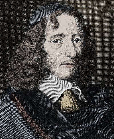 صورة جان تشابلان (1595-1674) ، شاعر فرنسي - نقش - جان تشابلان (1595-1674) شاعر وناقد أدبي فرنسي - نقش بواسطة فنان غير معروف