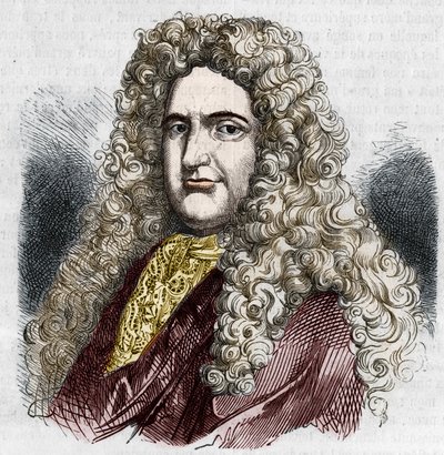 صورة جان شاردان ، الرحالة الفرنسي (1643-1713). بواسطة فنان غير معروف
