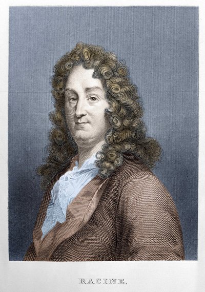 صورة جان راسين (1639 - 1699) ، الكاتب المسرحي الفرنسي. بواسطة فنان غير معروف
