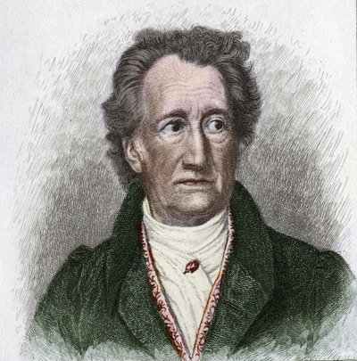 صورة يوهان فولفجانج جوته (1749 - 1832) كاتب ألماني بواسطة فنان غير معروف