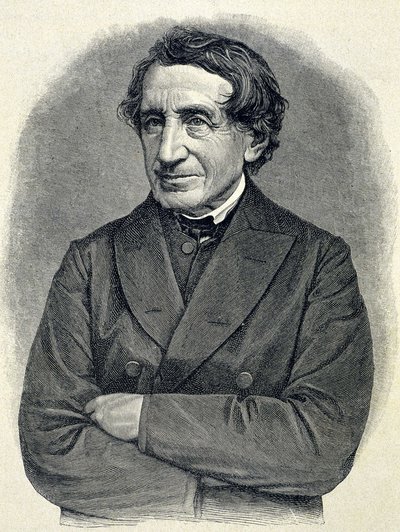 صورة يوهان جوزيف إجناز فون دولينجر (1799 - 1890) ، كاهن Alllemand وأستاذ التاريخ الكنسي بواسطة فنان غير معروف