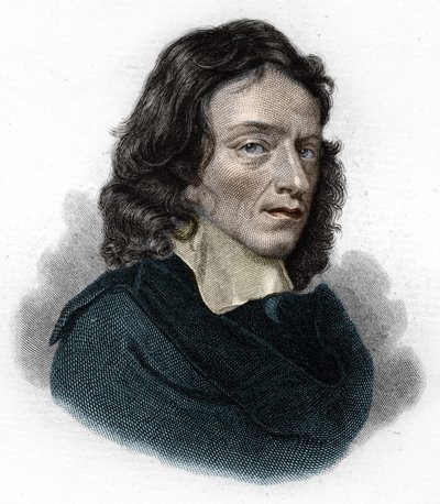 صورة لجون ميلتون ، شاعر إنجليزي وكاتب مقالات (1608-1674) بواسطة فنان غير معروف