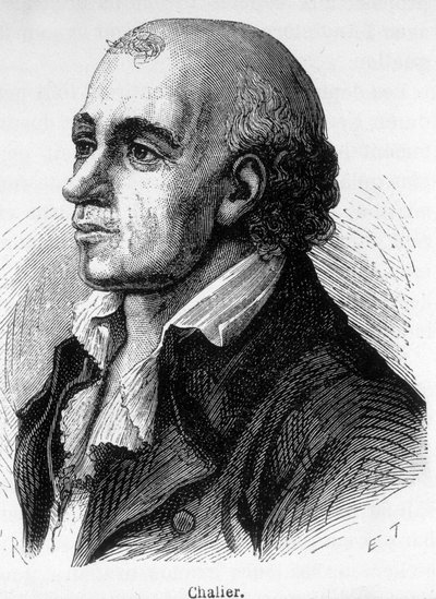 صورة لجوزيف شاليير ، سياسي فرنسي (1747-1793). بواسطة فنان غير معروف
