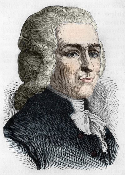 صورة لجوزيف إجناس جيلوتين (1738-1814) ، طبيب وسياسي فرنسي بواسطة فنان غير معروف