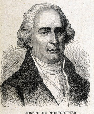 صورة لجوزيف دي مونتغولفييه (1740 - 1810). بواسطة فنان غير معروف