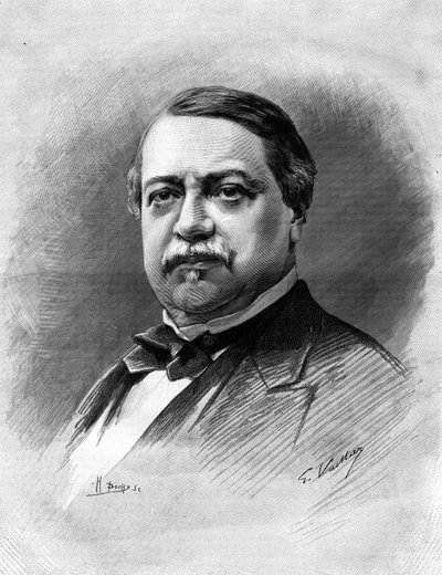 صورة ليون ساي (1826-1896) ، سياسي فرنسي ، اقتصادي. بواسطة فنان غير معروف