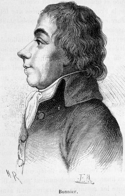 صورة لويس أنطوان بونييه دي ألكو (1750-1799) ، سياسي فرنسي. بواسطة فنان غير معروف