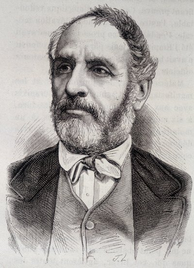 صورة لويس تشارلز ديليسكلوز ، صحفي وسياسي فرنسي (1809-1871) بواسطة فنان غير معروف