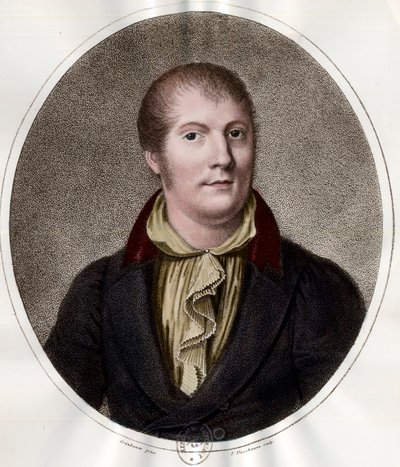 صورة لويس سبور (1784-1859) ، موسيقي فرنسي. نقش القرن التاسع عشر. مجموعة خاصة. بواسطة فنان غير معروف