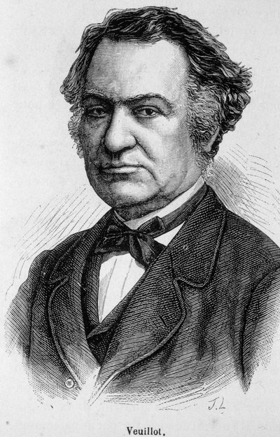 صورة لويس فيو ، الصحفي الفرنسي الكاثوليكي (1813-1883) ، المتعاون ومحرر مجلة "L'Univers" بواسطة فنان غير معروف
