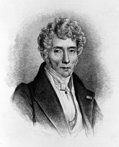 صورة لويجي تشيروبيني (1760-1842) ، ملحن إيطالي. بواسطة فنان غير معروف