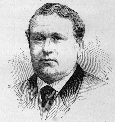 صورة شخصية للممثل الكوميدي الفرنسي M. Thiron ، عضو الكوميدي الفرنسي من 1852 إلى 1889. نقش في "" Le Monde Illustré "" رقم 1168 بتاريخ 16 أغسطس 1879. بواسطة فنان غير معروف