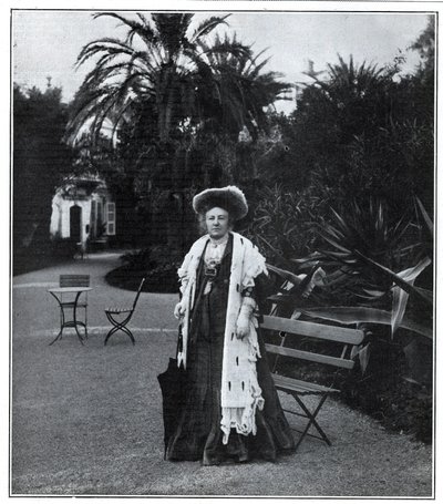 صورة مدام جولييت آدم (ني لامبرت) (1836-1936) ، كاتبة فرنسية ، مجادلة ونسوية في نيس عام 1905. بواسطة فنان غير معروف