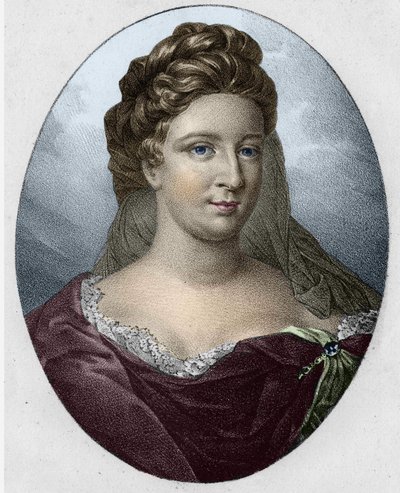 صورة للسيدة أنطوانيت ديشوليير (1634-1694) بواسطة فنان غير معروف