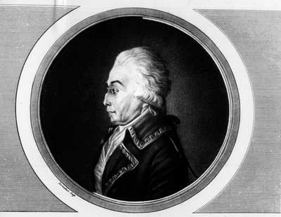 صورة لنيكولا لوكنر (1722-1794) ماريشال من فرنسا. نقش في "" مجموعة كاملة من اللوحات التاريخية للثورة الفرنسية ، في ثلاثة مجلدات. "" 1804. بواسطة فنان غير معروف