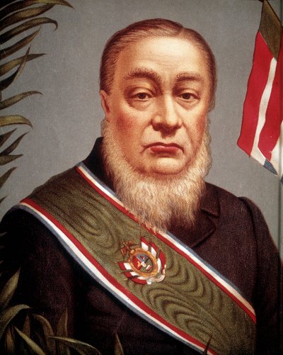 صورة لبول كروجر (1825 - 1904) ، أحد مؤسسي جمهورية ترانسفال ثم رئيسها في عام 1852. بواسطة فنان غير معروف