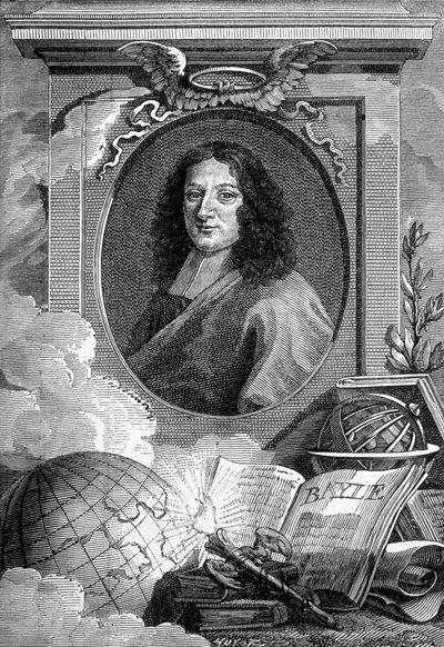 صورة للكاتب والفيلسوف الفرنسي بيير بايل (1647 - 1706). بواسطة فنان غير معروف