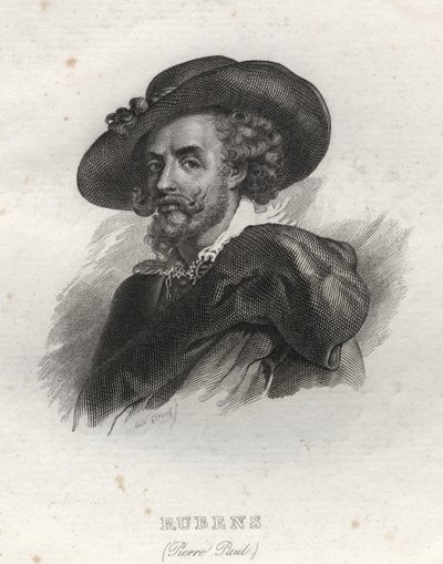 صورة شخصية لبيير بول (بيير بول) روبنز (أو بيتر بول أو بيتروس بولوس) (1577-1640) بواسطة فنان غير معروف