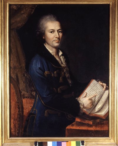 صورة لبيترو فيري (1728 - 1797). لوحة مجهولة. 18 أو القرن التاسع عشر. متحف دي ميلان بواسطة فنان غير معروف