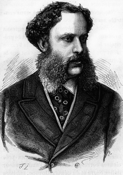 صورة للأمير ريتشارد من Metternich-Winnebourg (Metternich Winnebourg) (1829 - 1895) ، سفير النمسا في باريس من عام 1859. نقش نهاية القرن التاسع عشر في "Histoire de France" بواسطة H. Martin. بواسطة فنان غير معروف