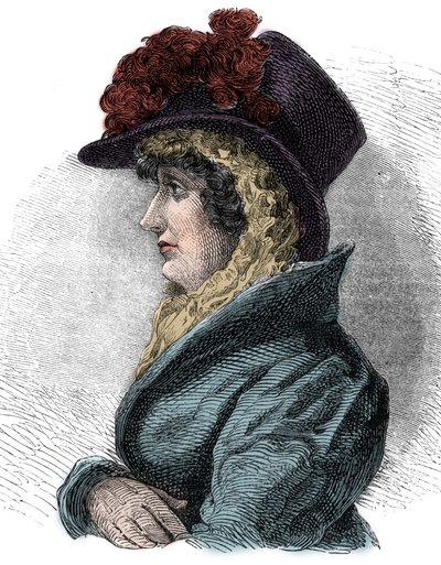 صورة للملكة كارولين من برونزويك (1768-1821) ، زوجة جورج الرابع ، ملك إنجلترا - كارولين من برونزويك ، ملكة بريطانيا العظمى وأيرلندا (1768-1821) ، زوجة جورج الرابع بواسطة فنان غير معروف