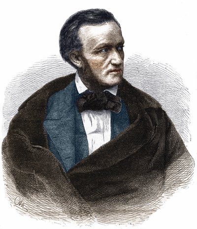 صورة لريتشارد واجنر (1813 - 1883). بواسطة فنان غير معروف