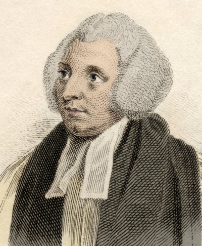 صورة لروبرت لوث (1710-1787) ، اللغة الإنجليزية ، لغوي وأستاذ الشعر في جامعة أكسفورد. نقش القرن التاسع عشر. بواسطة فنان غير معروف