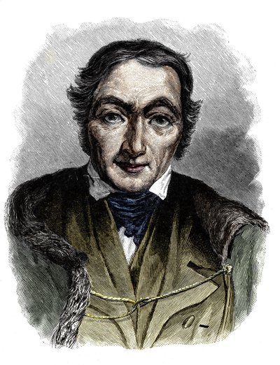 صورة لروبرت أوين (1771-1858) ، فاعل خير واشتراكي بريطاني. بواسطة فنان غير معروف