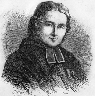 صورة لروش أمبرواز Cumuron dit l'Abbé Sicard ، معلم فرنسي (1742 - 1822) نقش عام 1866 بواسطة فنان غير معروف