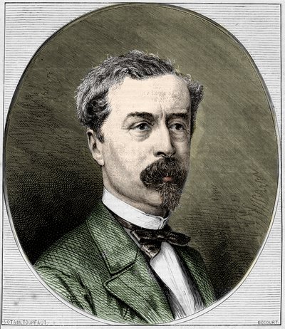 صورة للسير ريتشارد والاس (1818-1890) ، فاعل خير إنجليزي وجامع أعمال فنية. نقش من عام 1872. بواسطة فنان غير معروف