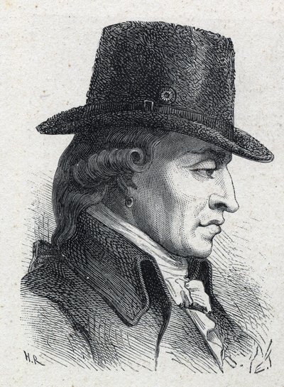 صورة لستانيسلاس ماري ميلارد (1763-1794) ، حاجب وشخصية رمزية للثورة الفرنسية. بواسطة فنان غير معروف