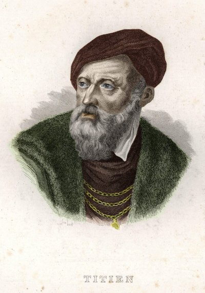 صورة تيزيانو فيسيليو (تيتيان) (1490-1576) بواسطة فنان غير معروف