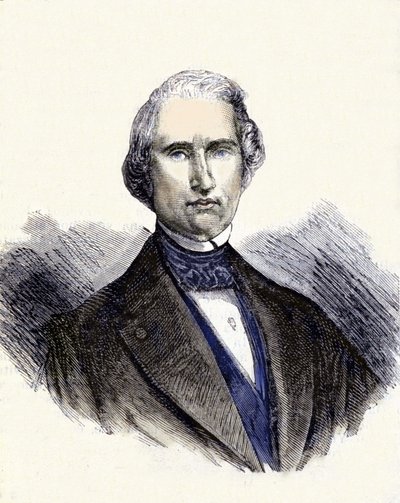 صورة شخصية أوربان جان جوزيف لو فيرييه أو (ليفرييه) ، عالم رياضيات وفلك فرنسي (1811-1877). إنه أول مراقب لكوكب نبتون. بواسطة فنان غير معروف
