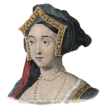 صورة لملكة إنجلترا جين (جين) سيمور (1509-1537) ، زوجة هنري الثامن بواسطة فنان غير معروف