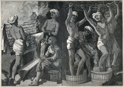 تحضير اللك في الهند. نقش من عام 1885 في "" Les Arts et metiers Illustres "" لأدولف بيتارد. بواسطة فنان غير معروف