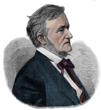 ريتشارد واجنر (1813-1883) ملحن إنجليزي - نقش بواسطة فنان غير معروف