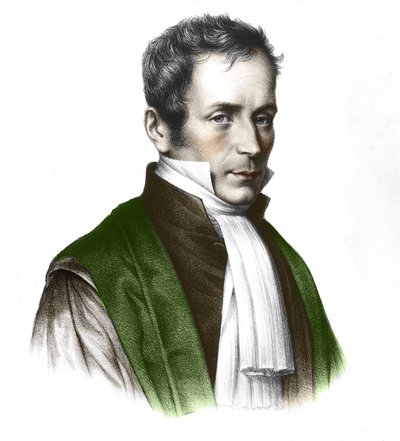 René Théophile Hyacinte Laënec (1781-1826) ، طبيب فرنسي بواسطة فنان غير معروف