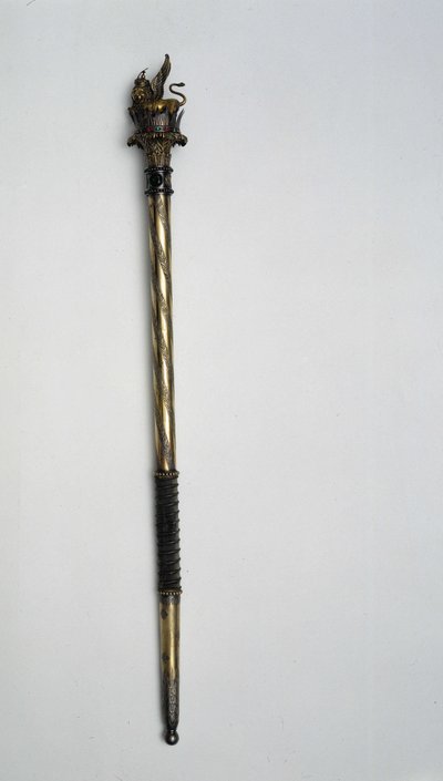 صولجان نابليون بونابرت (1769 - 1821). متحف Risorgimento. ميلان بواسطة فنان غير معروف
