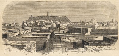 سوريا: مدينة حلب في سوريا القرن التاسع عشر - حلب في سوريا - 1864 بواسطة فنان غير معروف
