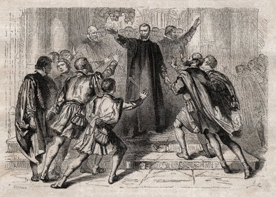 اعترف Anabaptist جون ليدن بواسطة غير معروف