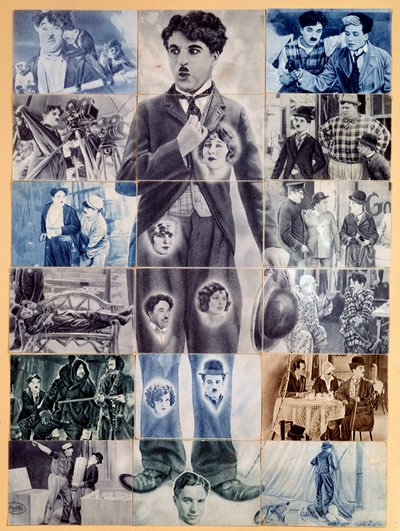 السيرك من إخراج تشارلي شابلن بواسطة فنان غير معروف